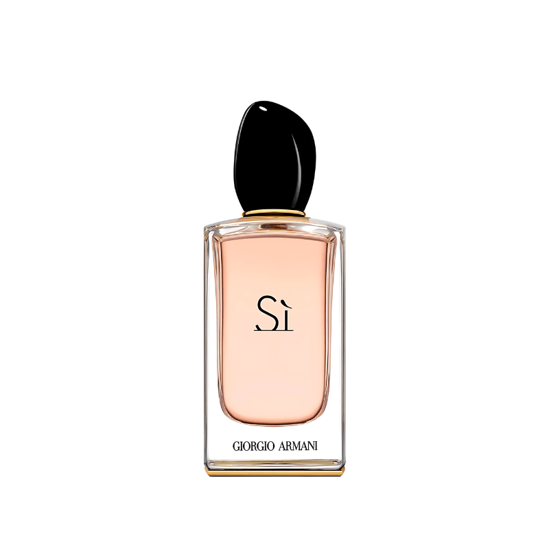 Combo de 5 perfumes: Giorgio Armani Sì, Good Girl, Black Opium, La Vie Est Belle, Hypnotic Poison 100ml